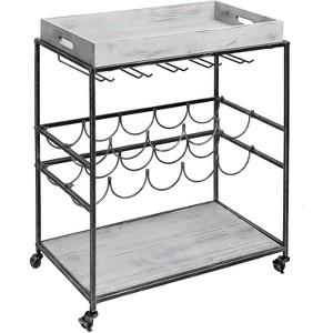 Old Dutch International Avalon Wine/Serving Cart 28" x 16" x 32" - 1 of 4