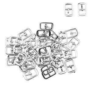 INSPIRE CHIC Metal Leather Shoes Ornament Needle Buckles 20 Pairs - 1 of 4