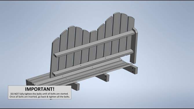 4' Classic Westport Porch Swing - highwood, 6 of 7, play video