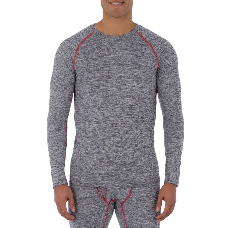 Russell Adult Mens L2 Performance Baselayer Thermal Underwear Long Sleeve Top, 1 of 5