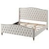 Dietrich Tufted Upholstered Bed with Headboard and Footboard | ARTFUL LIVING DESIGN - 3 of 4