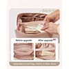 Roomier Open-Flat Toiletry Pouch - Waterproof Travel Makeup Bag for Organized Storage - 3 of 4