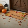 HomeRoots 24" X 36" Natural And Brown Fall Welcome Outdoor Coir Door Mat - 2 of 4