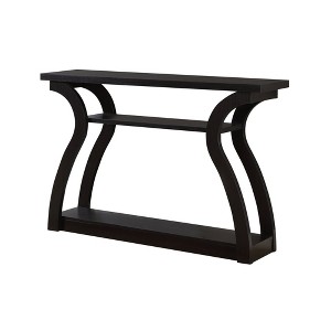 2-Tier Console Table with Curved Design for Entryway, Hallway or Sofa - 1 of 4