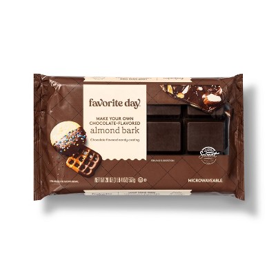 Dark Chocolate Almond With Sea Salt Bark Crisps - 5oz - Favorite Day™ :  Target