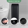 13 Gallon/50 L Kitchen Trash Can, Fingerprint-Proof Stainless Steel Garbage Bin - 4 of 4