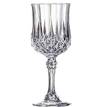 Luminarc Arc International Longchamp Diamax Wine Glasses (Set of 4), 5.5 oz, Clear
