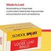 School Smart Loose Leaf Rings, 1 Inch, Nickel Plated Steel, Pack of 100 - 3 of 4