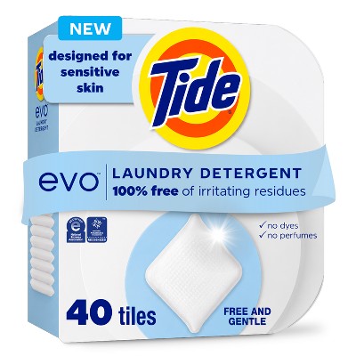 Tide EVO Free & Gentle Laundry Detergent Tablets