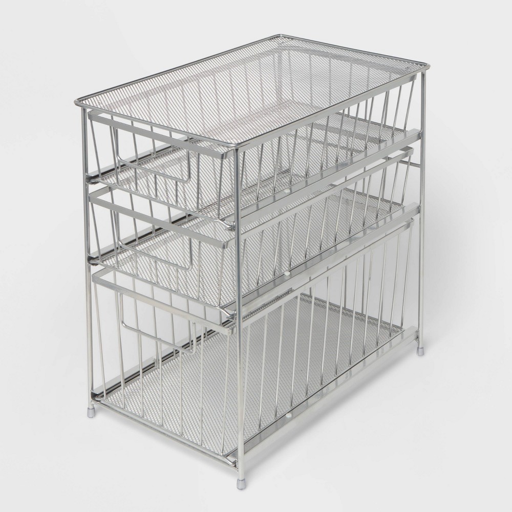 3 Tier Drawer Chrome - Brightroom™