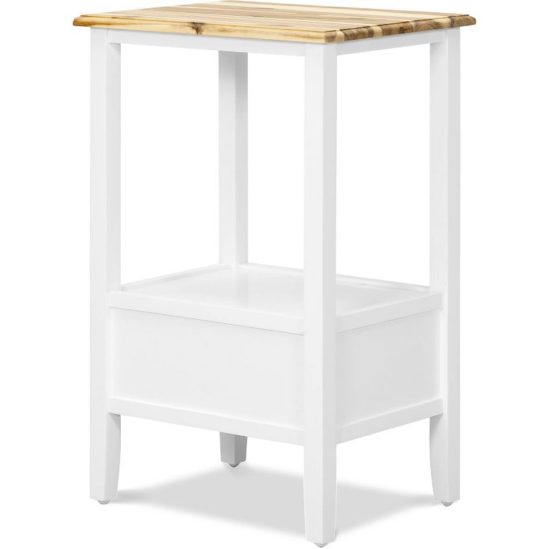 Harris End Table White - ClickDecor, 5 of 10