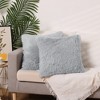 Unique Bargains Soft Modern Plush Throw Home Decor Throw Pillowcases - 2 of 4