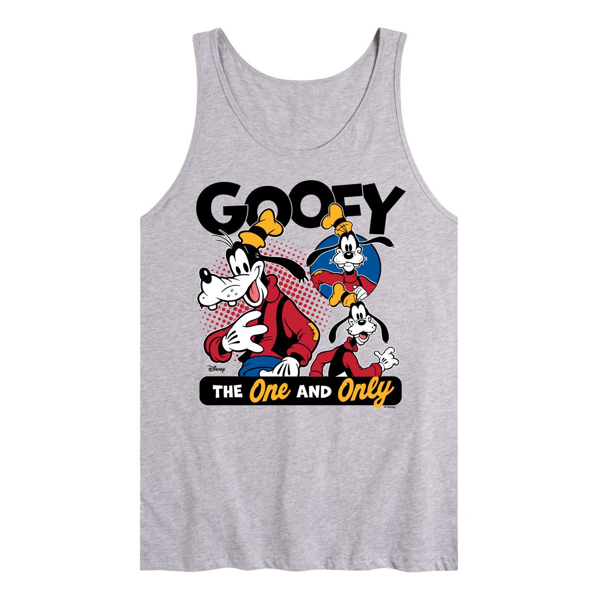 Men's - Disney - Goofy The One And Only Graphic Tank Top