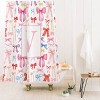 Deny Designs April Lane Art Bows Monogram Shower Curtain - 2 of 3