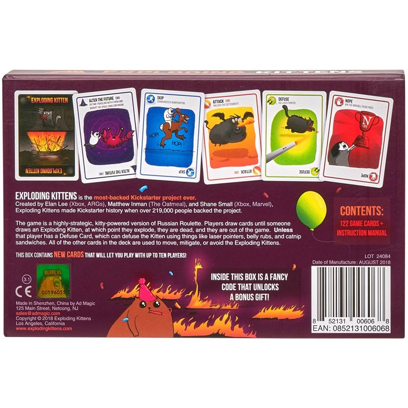 Party Pack Game by Exploding Kittens, 4 of 7