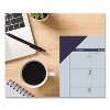 EcoTones Recycled Monthly Desk Pad Calendar, 22 x 17, Sunset Orchid Sheets, Cordovan Corners, 12-Month (Jan to Dec): 2026 - 2 of 4