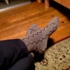 Classy Brown Patterned Socks (Men's Sizes Adult Large) from the Sock Panda - 2 of 4