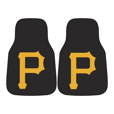 MLB Pittsburgh Pirates Carpet Car Mat Set - 2pc