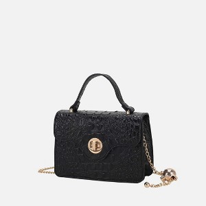 MKF Collection Mae Women's Vegan Leather Mini Crossbody Functional Handbag by Mia K - 1 of 4