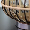 Northlight 9.25" Rustic Chic Pear Shaped Rattan Candle Holder Lantern with Jute Handle - 2 of 4