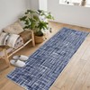 Coolmee Machine Washable Area Rug for Living Room Non-Slip Modern Abstract Accent Throw Floor Carpet for Bedroom Dining Room - 3 of 4