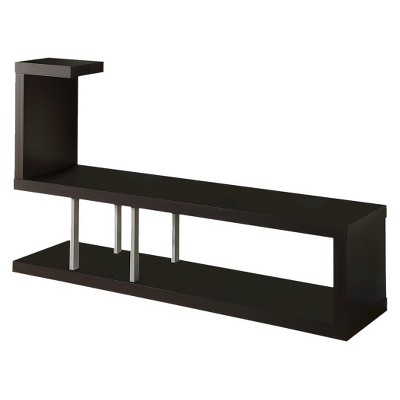 Hollow Core TV Stand for TVs up to 47" Cappuccino - EveryRoom