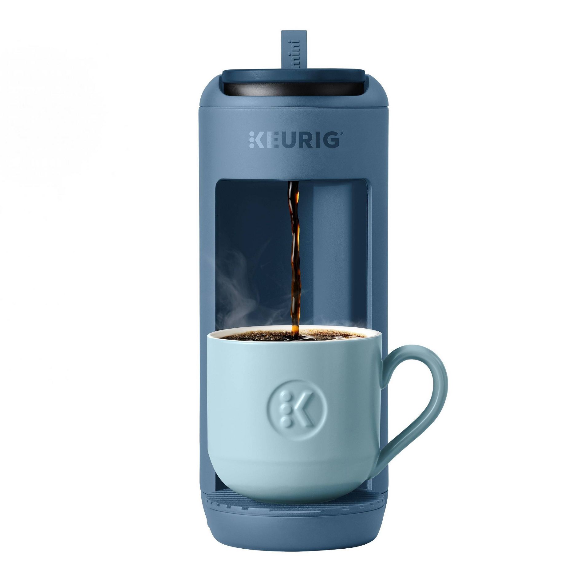 Keurig K-Mini Mate Single-Serve K-Cup Pod Coffee Maker Deep Blue Sea