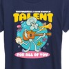 Women's - SpongeBob SquarePants - Squidward Enough Talent For All Of You Short Sleeve Graphic T-Shirt - 2 of 4