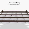 PURPLE LEAF Outdoor Metal Pergola with Retractable Canopy Patio Shade Cover for Garden Pool Yard Brown Aluminum Frame - 3 of 4