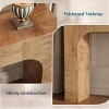 Farmhouse Console Table - Narrow Wood Entryway Sofa Table Behind Couch, Slim Rustic Hallway Furniture for Living Rooms, Foyers, and Apartments - 4 of 4