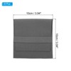 Unique Bargains Microfiber Portable Jewelry Pouches with Band for Necklace Bracelet 3.94x3.94" 8 Pcs - 2 of 4