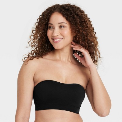 Women's Seamless Lightly Lined Bandeau Bra - Auden™