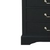 NicBex 5 Drawers Dresser for Bedroom,Chest of Drawers with Nickel Metal Handle Design,Modren Freestanding Dresser,Storage Dressers for Bedroom - 4 of 4