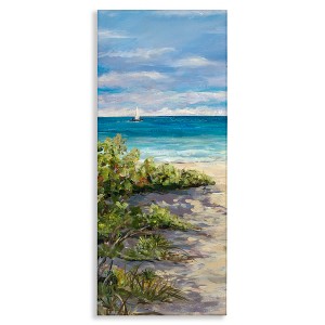 Stupell Industries Grassy Beach Shore, 17" x 40" - 1 of 4