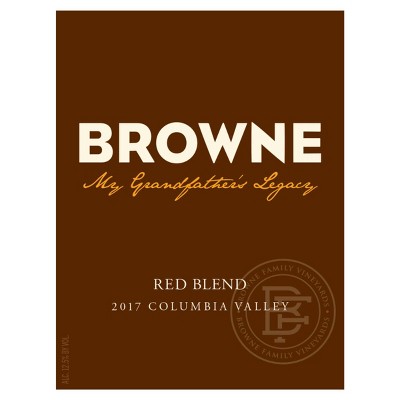 Browne Tribute Red Blend Wine - 750ml Bottle