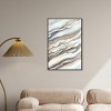 Art Remedy Neutral lines I Boho Abstract Wall Art Framed - 2 of 4