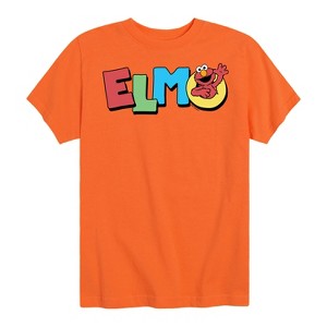 Boys' - Sesame Street - Elmo Short Sleeve Graphic T-Shirt - 1 of 4