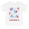 The Juniper Shop America Cherries Stripe Toddler Short Sleeve Tee - 2 of 4