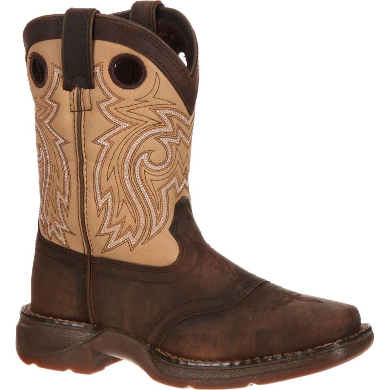 LIL' DURANGO Saddle Western Boot, DBT0118, Brown, 1 of 8