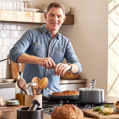 Graphite Gray 2-Piece Ceramic Nonstick Aluminum Fry Pan Set