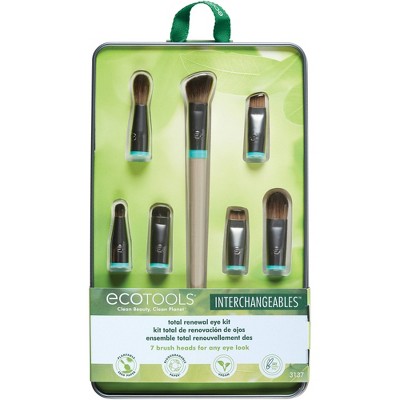 EcoTools Interchangeables Total Renewal Eye Makeup Brush Kit - 7pc