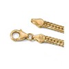 Black Bow Jewelry 14k Yellow Gold Polished Graduated Fancy Link Necklace, 18 Inch - 3 of 4