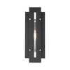 Livex Lighting Utrecht 1 - Light Wall Light in  Black/Brushed Nickel - 2 of 4