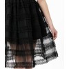 Unique Vintage Women's Tiered Sheer Midi Dress - 3 of 4