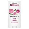 Schmidt's Rose + Vanilla Aluminum-Free Natural Deodorant Stick - 2.65oz - 2 of 4