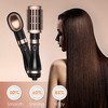 SKIMI Hair Dryer Brush, Hot Air Brush in One with Oval Barrel, Round Brush Hair Dryer Set for Straighting/Drying/Curling, Blow Dryer Brush with Comb - 4 of 4