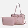 MKF Collection Raya Vegan Leather Women’s Shoulder Bag with Crossbody Pouch by Mia K - 2 of 4