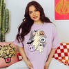 Simply Sage Market Women's Lightning Bolt Halloween Short Sleeve Garment Dyed Tee - 2 of 2
