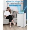 Acekool 12,000 BTU Portable AC - 3-in-1 Cooling, Dehumidifier & Fan for Rooms Up to 550 Sq.Ft, LED Display, Remote Control - 4 of 4