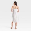 Women's Corset Linen Midi A-Line Dress - Universal Thread™ - 2 of 3